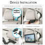 Pyle - PLDHR926KT , On the Road , Headrest Video , Touchscreen Multimedia Disc Player Bundle Kit - Dual Vehicle Headrest Mount Multimedia Entertainment Systems with Wireless Headphones (9.4’’ -inch Displays)