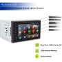 Pyle - UPLDNAND623 , On the Road , Headunits - Stereo Receivers , Premium 6In Double-DIN Android Car Stereo Receiver With Bluetooth and GPS Navigation - HD DVR Dash Cam and Rearview Backup Camera - Touchscreen Display With Wi-Fi Web Browsing And App Download