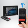 Pyle - UPLDNAND623 , On the Road , Headunits - Stereo Receivers , Premium 6In Double-DIN Android Car Stereo Receiver With Bluetooth and GPS Navigation - HD DVR Dash Cam and Rearview Backup Camera - Touchscreen Display With Wi-Fi Web Browsing And App Download