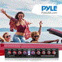 Pyle - PLE550BS , Sound and Recording , Equalizer - Crossover  , 5 Bands Graphic Equalizer with SUB Volume Adjustable for Subwoofer Channel