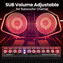Pyle - PLE770BS.5 , Sound and Recording , Equalizer - Crossover  , 7 Bands Graphic Equalizer with SUB Volume Adjustable for Subwoofer Channel