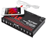 Pyle - PLE780P , On the Road , Equalizers - Crossovers , 1/2 Din 7 Band Parametric Equalizer with Built-in Crossover & Subwoofer Control