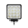 Pyle - PLEDSQ48 , On the Road , Mountable Lights - Lamps , LED Lamp Spot Light - Water Resistant Beam Flood Light (48 Watt, 4.2")