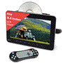 Pyle - PLHRDVD904.3 , On the Road , Headrest Video , Vehicle Headrest Mount Multimedia Disc Player - Car Video Entertainment Display Monitor (9.4’’ -inch)
