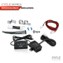 Pyle - UPLMCA51BT , On the Road , Motorcycle and Off-Road Speakers , Bluetooth Weatherproof Speaker & Amplifier System, Water Resistant Amp & Speaker Kit with Wireless Audio Streaming (for Motorcycle, ATV/UTV, Golf Cart, Scooters, Marine Vehicles)