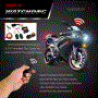 Pyle - AZPLMCWD15 , On the Road , Alarm - Security Systems , Watch Dog Motorcycle Vehicle Alarm Security System, Includes (2) ECU Control Transmitters, Anti-Hijack Engine Immobilization, High-Power Piezo Speaker