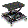 Pyle - plmotjc11 , Musical Instruments , Mounts - Stands - Holders , Sound and Recording , Mounts - Stands - Holders , Motorcyle Lift Jack & Dolly - Motorcycle Scissor Lift Hoist Stand with Rolling Caster Wheels