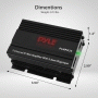 Pyle - PLMPA35 , Sound and Recording , Amplifiers - Receivers , 2 Channel 300 Watt Mini Amplifier w/3.5mm Input