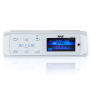 Pyle - UPLMR15BW , Marine and Waterproof , Headunits - Stereo Receivers , Universal Bluetooth Marine Stereo Radio Receiver, Water-Resistant/Weatherproof, 3’’ Color LCD Display, MP3/USB Reader, AM/FM Radio, Weatherband Radio