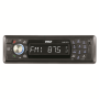 Pyle - PLMR17BTB , Marine and Waterproof , Headunits - Stereo Receivers , Bluetooth Stereo Radio Headunit Receiver, Wireless Streaming & Hands-Free Call Answering, Aux (3.5mm) MP3 Input, USB Flash & SD Card Readers, Remote Control, Single DIN (Black)