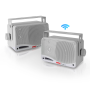 Pyle - PLMR23WBT , Marine and Waterproof , Home Speakers , Home and Office , Home Speakers , Sound and Recording , Home Speakers , 3.5” Waterproof Bluetooth Speakers, 3-Way Marine Grade Speaker System, 200 Watt (for Mobile/Vehicle)