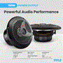 Pyle - PLMR2DNBK , On the Road , Headunits - Stereo Receivers , Marine Stereo Receiver Power Amplifier & Speaker Kit - AM/FM/MP3/BT/USB/AUX, Marine Stereo Receiver, Double DIN, 30 Preset Memory Stations, LCD Display with Remote Control & 1 Pair of PLMR60B