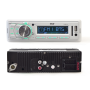 Pyle - PLMR88W , Marine and Waterproof , Headunits - Stereo Receivers , Stereo Radio Headunit Receiver, Aux (3.5mm) MP3 Input, USB Flash & SD Card Readers, Remote Control, Single DIN (White)