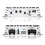 Pyle - PLMRA210BT , On the Road , Vehicle Amplifiers , Elite Series Waterproof Bluetooth Amplifier, Bridgeable 400 Watt 2-Channel Amp