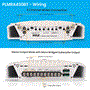Pyle - PLMRA430BT , Marine and Waterproof , Vehicle Amplifiers , Elite Series Waterproof Bluetooth Amplifier, Bridgeable 1000 Watt 4-Channel Amp