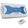 Pyle - PLMRA830BT , On the Road , Vehicle Amplifiers , Elite Series Waterproof Bluetooth Amplifier, Bridgeable 3000 Watt 8-Channel Amp