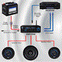 Pyle - PLMRAKT8 , Home and Office , Cables - Wires - Adapters , Sound and Recording , Cables - Wires - Adapters , Marine Grade 8 Gauge Amplifier Installation Kit