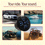 Pyle - PLMRBT20 , On the Road , Vehicle Speakers , Amplified Wireless BT Audio Controller - Waterproof-Rated Marine Receiver Remote Control for Car, Truck, Boat, 4x4, PowerSport Vehicles (300 Watt)