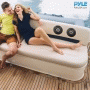 Pyle - plmrbt65b , On the Road , Vehicle Speakers , Dual 6.5’’ Water-Resistant Bluetooth Marine Speakers, 2-Way Coaxial Full Range Amplified Speaker System (600 Watt)