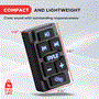 Pyle - PLMRBTRK1 , On the Road , Vehicle Speakers , Wireless BT Audio Controller - Waterproof-Rated Marine Receiver Remote Control for Car, Truck, Boat, 4x4, PowerSport Vehicles
