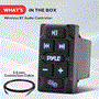 Pyle - PLMRBTRK1 , On the Road , Vehicle Speakers , Wireless BT Audio Controller - Waterproof-Rated Marine Receiver Remote Control for Car, Truck, Boat, 4x4, PowerSport Vehicles