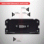 Pyle - PLMRC200X4 , On the Road , Vehicle Amplifiers , 4-Channel Waterproof Rated Marine Amplifier - Pre-Amp RCA Out to Any OEM/Factory-Made Mono-Block/Full-Range Amplifier (600 Watt MAX)