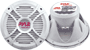 Pyle - plmrdw104 , Marine and Waterproof , Vehicle Subwoofers , 10" 600 Watt White 4 Ohm Marine Subwoofer