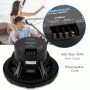Pyle - PLMRF65SB , On the Road , Vehicle Speakers , Dual 6.5’’ Water-Resistant Marine Speakers with Wireless RF Streaming Support (Supplemental Speakers for Pyle Model: 