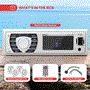 Pyle - PLMRKT38W , Marine and Waterproof , Receiver & Speaker Kits , Bluetooth Marine Stereo Receiver & Speaker System Kit, Hands-Free Calling, Wireless Streaming, MP3/USB/SD Readers, AM/FM Radio, (4) 6.5” Waterproof Speakers (White)