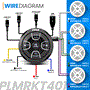 Pyle - PLMRKT401 , On the Road , Vehicle Speakers , 6.5