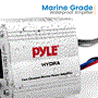 Pyle - PLMRMP1A , On the Road , Vehicle Amplifiers , 2 Channel Waterproof iPod/MP3 Marine Power Amplifier