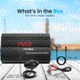 Pyle - PLMRMP3B.5 , On the Road , Vehicle Amplifiers , 4 Channel 800 Watt Waterproof Micro Marine Amplifier