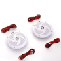 Pyle - UPLMRS43WL , On the Road , Vehicle Speakers , Waterproof Rated Marine Speakers, Low-Profile Slim Style Speaker Pair with Built-in LED Lights, 4.0