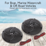 Pyle - UPLMRS5B , On the Road , Vehicle Speakers , Waterproof Rated Marine Speakers, Low-Profile Slim Style Speaker Pair, 5.25