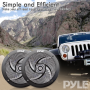 Pyle - UPLMRS5B , On the Road , Vehicle Speakers , Waterproof Rated Marine Speakers, Low-Profile Slim Style Speaker Pair, 5.25