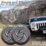 Pyle - PLMRS6B , On the Road , Vehicle Speakers , Waterproof Rated Marine Speakers, Low-Profile Slim Style Speaker Pair, 6.5