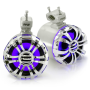 Pyle - plmrwb60l , On the Road , Vehicle Speakers , Waterproof Rated Marine Tower Speakers - Wakeboard Subwoofer Speaker System with Built-in LED Lights, Stainless Steel, 6.5