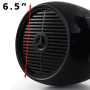 Pyle - PLMRWB652LEB , On the Road , Vehicle Speakers , Dual Marine Tower Speakers, Wakeboard Water Resistant Sound System, Built-in Programmable Multi-Color LED Lights, 6.5