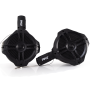 Pyle - PLMRWB85LEB , On the Road , Vehicle Speakers , Dual Marine Wakeboard Water Resistant Speakers, Built-in Programmable Multi-Color LED Lights, 8