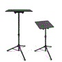 Pyle - PLPTS2 , Musical Instruments , Mounts - Stands - Holders , Sound and Recording , Mounts - Stands - Holders , Universal Device Stand - Height Adjustable Tripod Mount (For Laptop, Notebook, Mixer, DJ Equipment)
