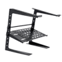 Pyle - UPLPTS26 , Musical Instruments , Mounts - Stands - Holders , Sound and Recording , Mounts - Stands - Holders , Laptop Computer Stand For DJ W/Storage Shelf