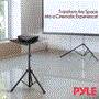 Pyle - PLPTS3 , Musical Instruments , Mounts - Stands - Holders , Sound and Recording , Mounts - Stands - Holders , Universal Laptop Device Stand - Height Adjustable Tripod Mount (For Laptop, Notebook, Mixer, DJ Equipment)