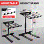 Pyle - PLPTS55 , Musical Instruments , Mounts - Stands - Holders , Sound and Recording , Mounts - Stands - Holders , Universal Foldable DJ Laptop Stand - Professional Portable Telescoping Height Stand with Second Accessory Tray, Handy Carrying Bag Included