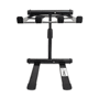 Pyle - PLPTS55 , Musical Instruments , Mounts - Stands - Holders , Sound and Recording , Mounts - Stands - Holders , Universal Foldable DJ Laptop Stand - Professional Portable Telescoping Height Stand with Second Accessory Tray, Handy Carrying Bag Included