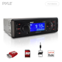 Pyle - PLR16MUA , On the Road , Headunits - Stereo Receivers , In-Dash AM/FM-MPX Receiver MP3 Playback with USB/SD Card