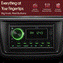 Pyle - PLR2DN , On the Road , Headunits - Stereo Receivers , Stereo Receiver Power Amplifier - AM/FM/MP3/BT/USB/AUX, Stereo Receiver, Double DIN, 30 Preset Memory Stations, LCD Display with Remote Control