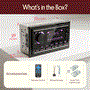 Pyle - PLR2DN , On the Road , Headunits - Stereo Receivers , Stereo Receiver Power Amplifier - AM/FM/MP3/BT/USB/AUX, Stereo Receiver, Double DIN, 30 Preset Memory Stations, LCD Display with Remote Control