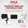 Pyle - PLR2DN , On the Road , Headunits - Stereo Receivers , Stereo Receiver Power Amplifier - AM/FM/MP3/BT/USB/AUX, Stereo Receiver, Double DIN, 30 Preset Memory Stations, LCD Display with Remote Control