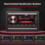 Pyle - PLR2DN.5 , On the Road , Headunits - Stereo Receivers , Stereo Receiver Power Amplifier - AM/FM/MP3/BT/USB/AUX, Stereo Receiver, Double DIN, 30 Preset Memory Stations, LCD Display with Remote Control