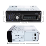 Pyle - PLR38I , On the Road , Headunits - Stereo Receivers , AM/FM/MP3/WMA Detachable Face Player W/ USB/SD Reader & Ipod Interface